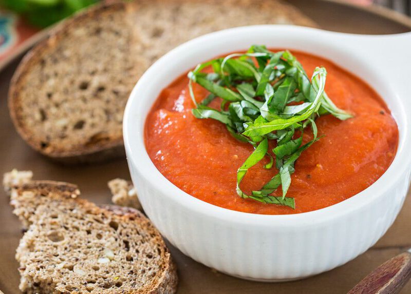 Tomato and Red Pepper Soup