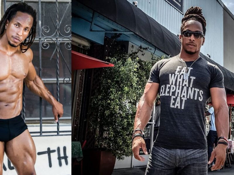 Body builder Torre Washington