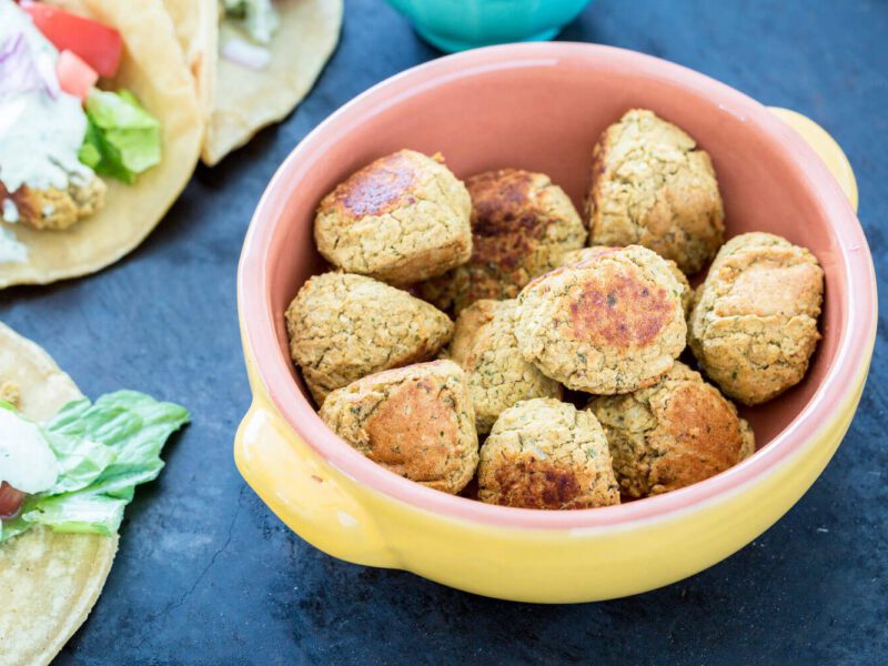 Crispy Baked Falafels