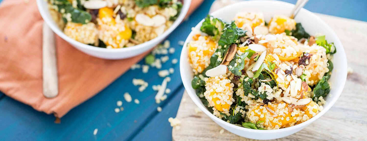 Quinoa Millet w Kale and Butternut Squash