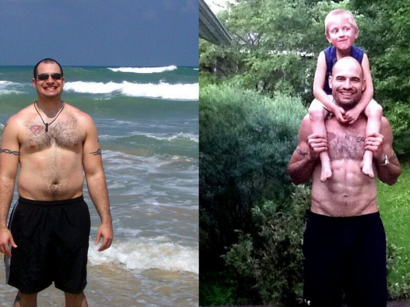 Ben Rayland before after
