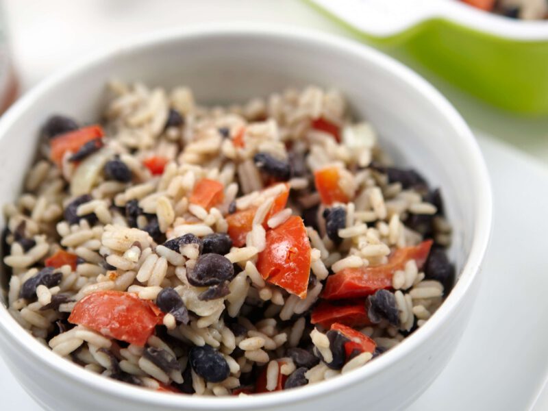 rice and beans
