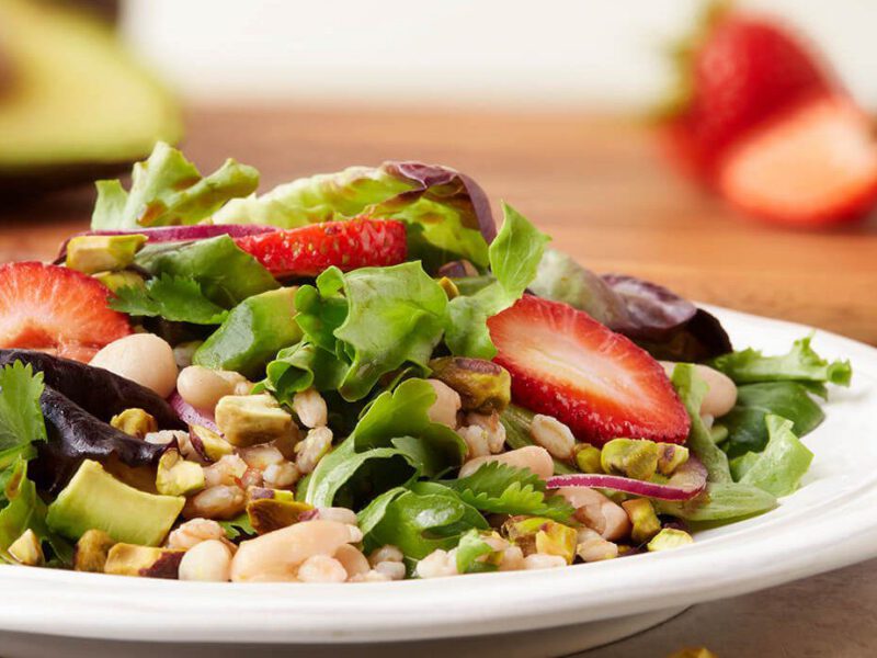 Strawberry Pistachio Salad