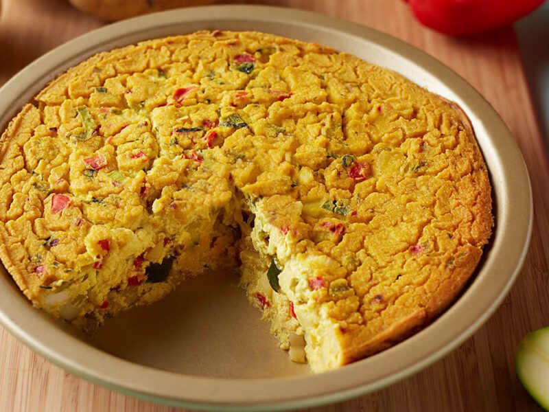 tofu and veggie frittata