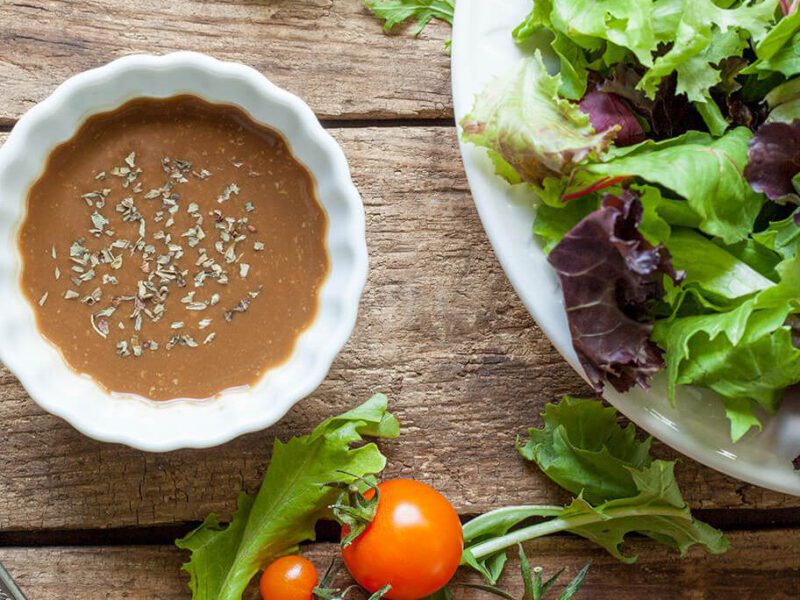 oil-free balsamic dressing
