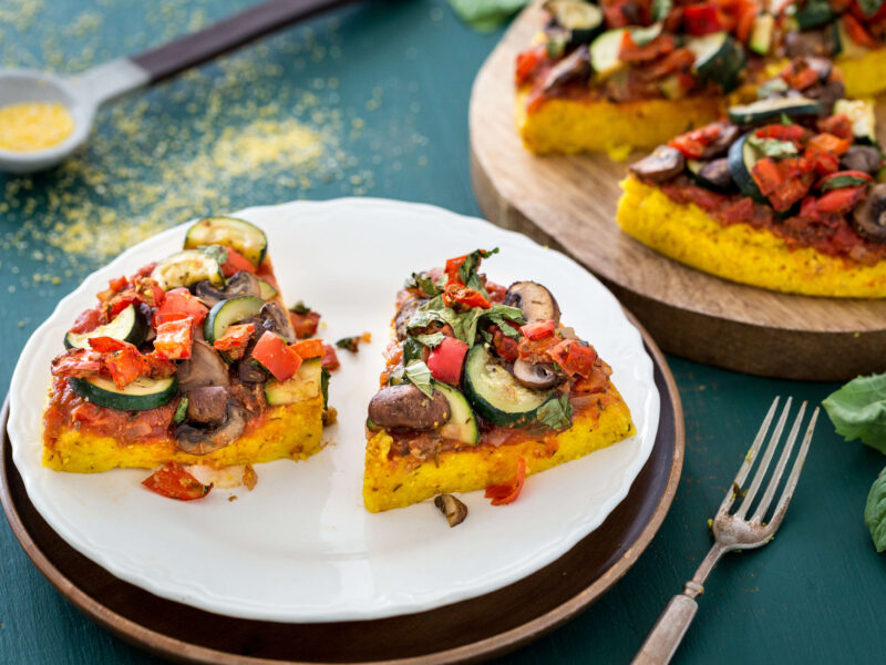 Vegan Polenta Pizza