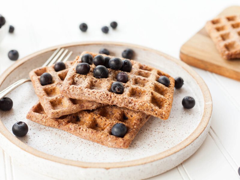 vegan waffles