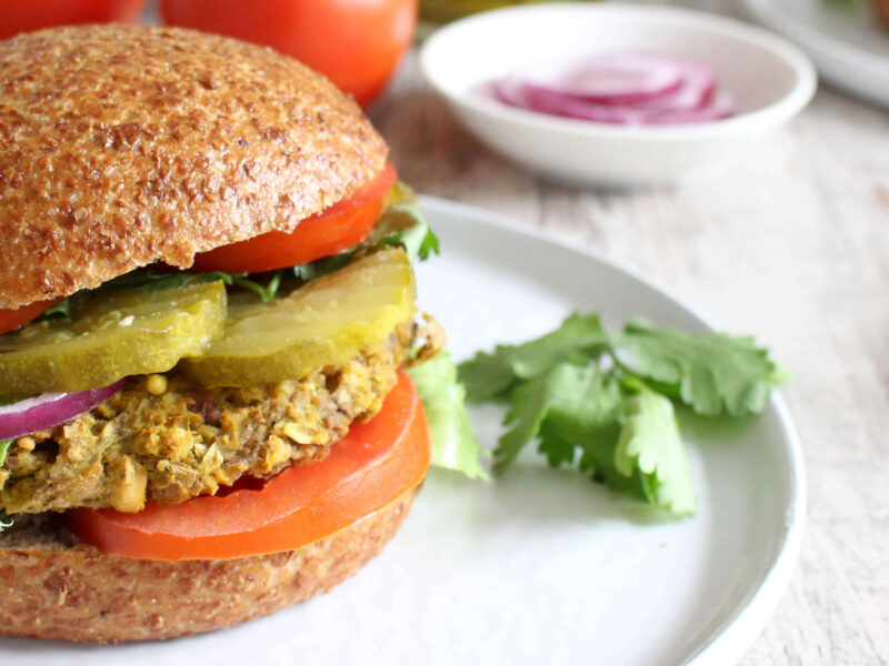 Vegan burger
