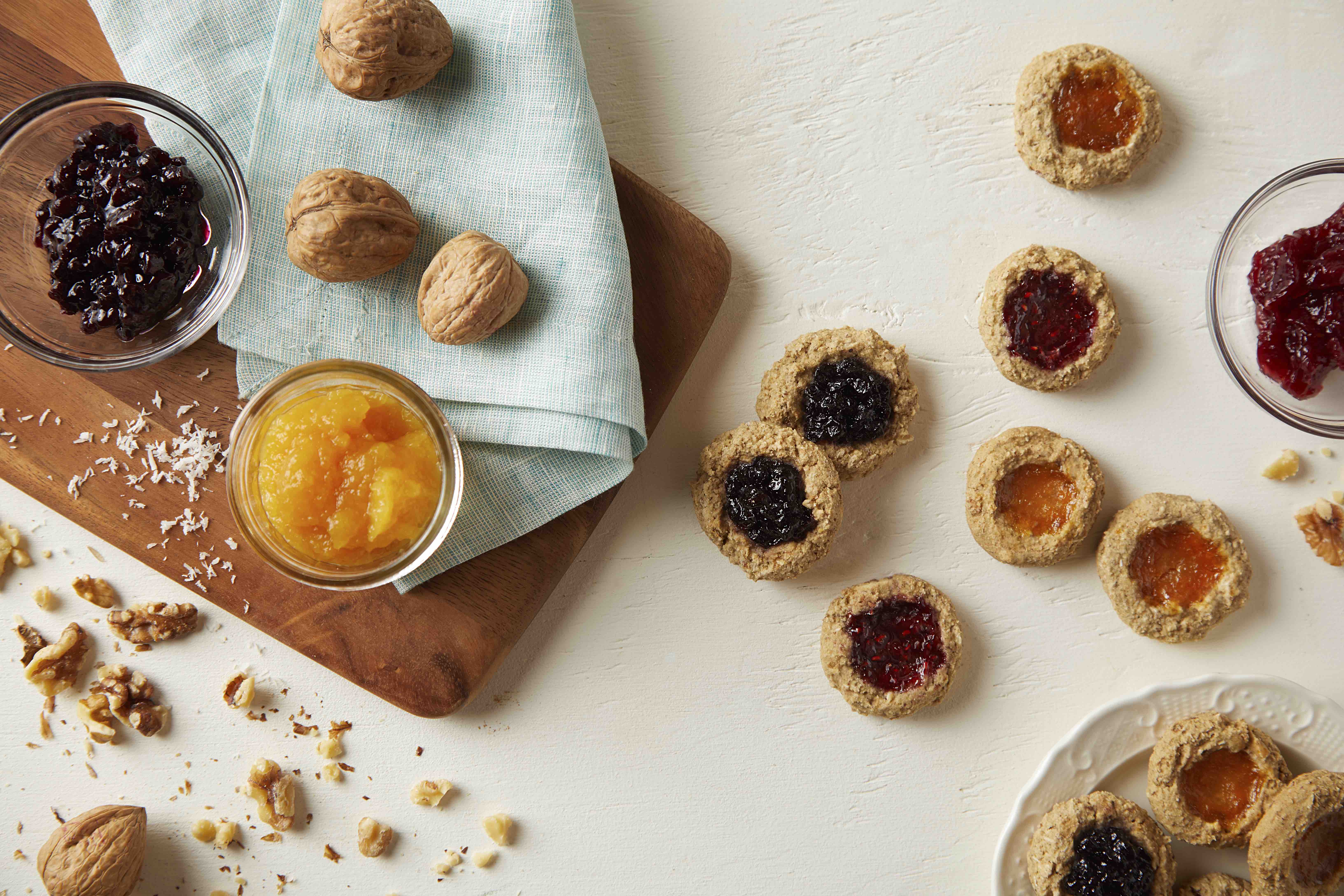 Jam Dot Vegan Holiday Cookies PlantBased Vegan Recipe