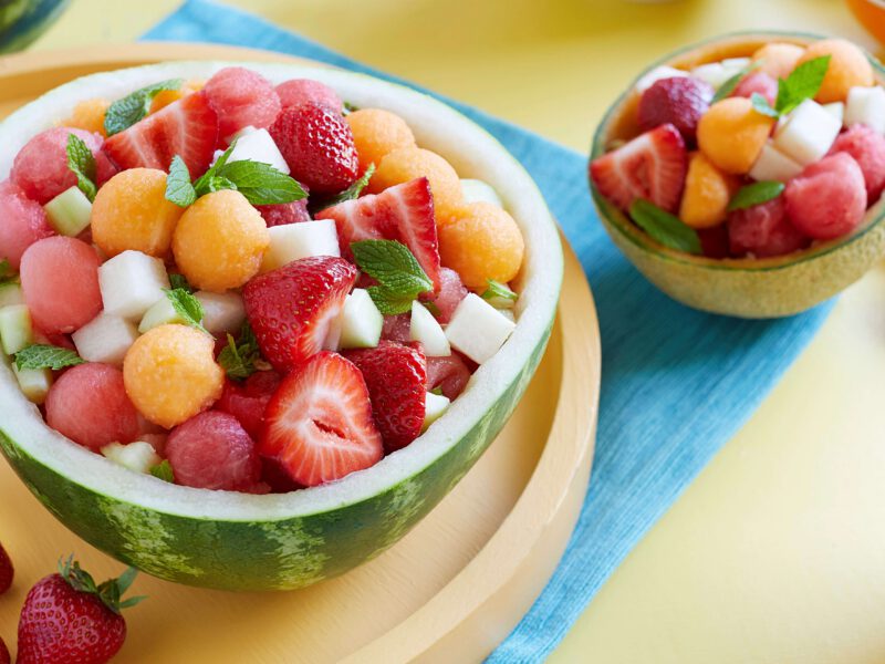 summer celebration fruit bowls