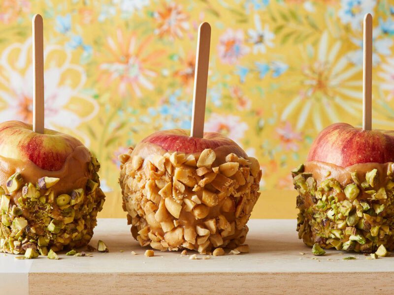 vegan caramel apples