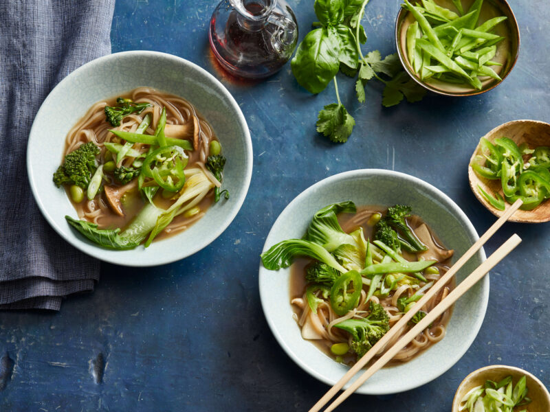 Wild Mushroom Vegan Pho