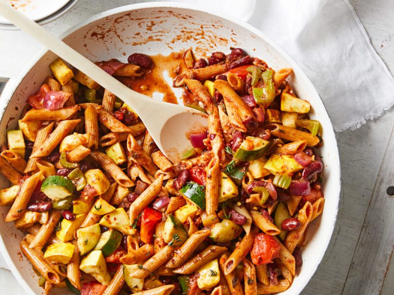 Vegan Ratatouille Baked Penne