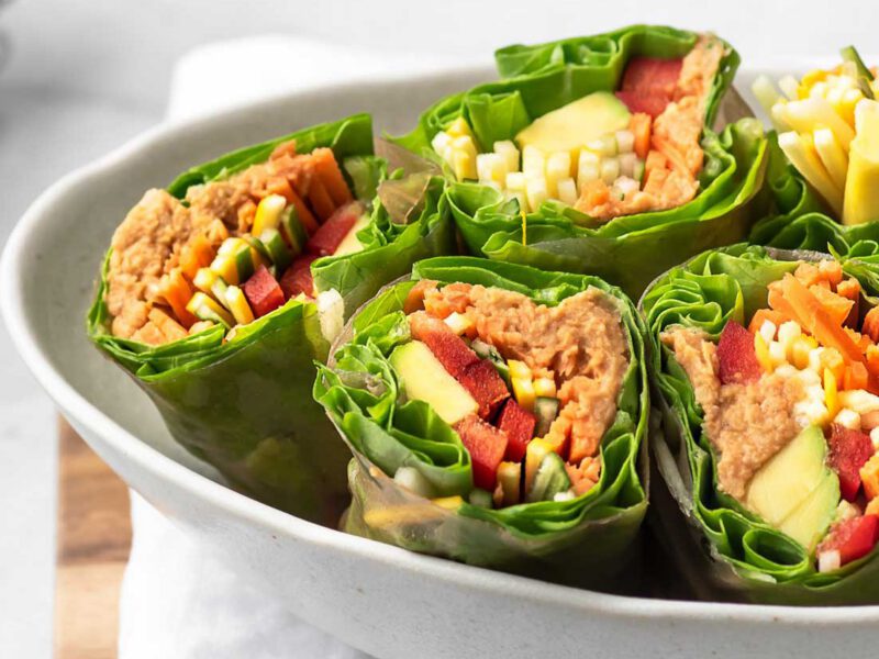 BBQ Spring Rolls