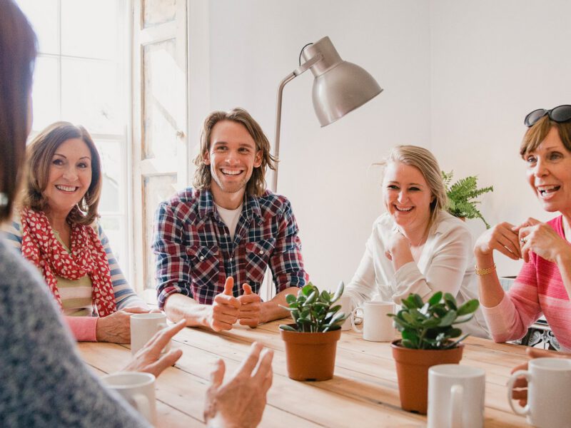 connecting with a plant-based community