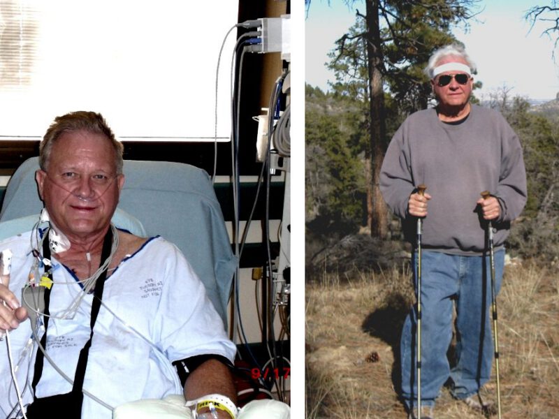 Rick McKeon before after plant-based diet obesity