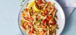 Lemon Hummus Pasta