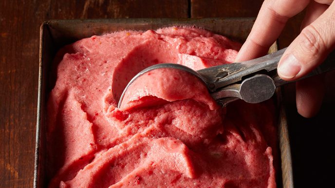 Strawberry-Lemonade Nice Cream