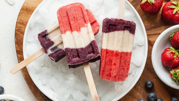 Patriotic Fruit Pops