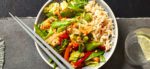 Stir-Fry with Peanut Sauce