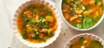 Rhubarb and Red Quinoa Soup