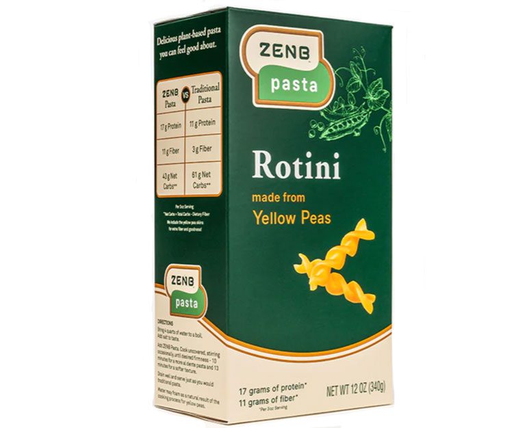 Zenb Pasta Yellow Pea Rotini