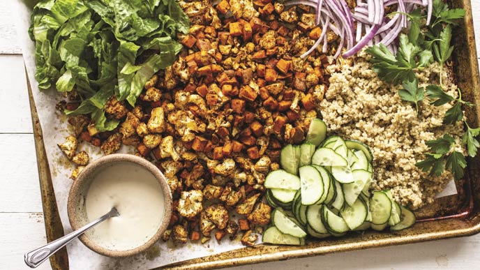Sweet Potato Shawarma