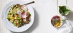 Savory Oats with Asparagus and Peas