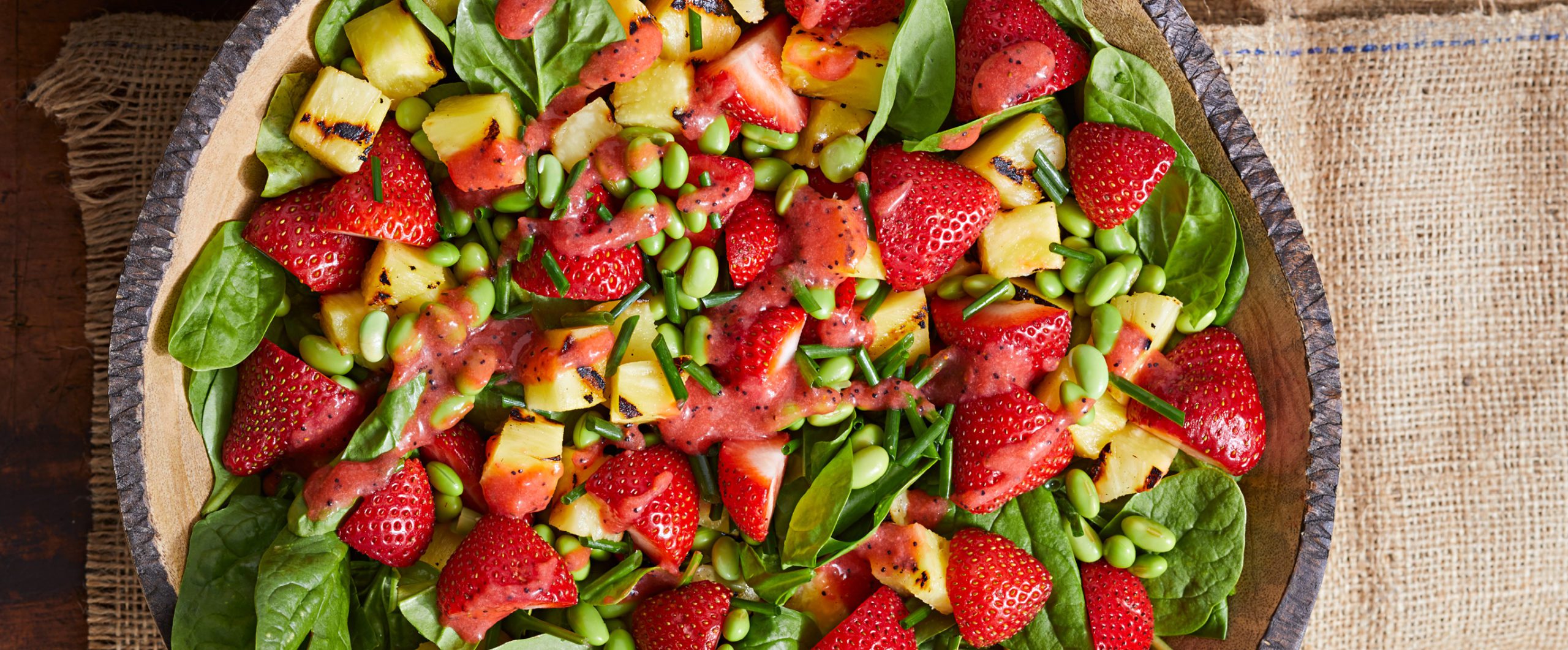 strawberry pineapple salad wordpress mother's day